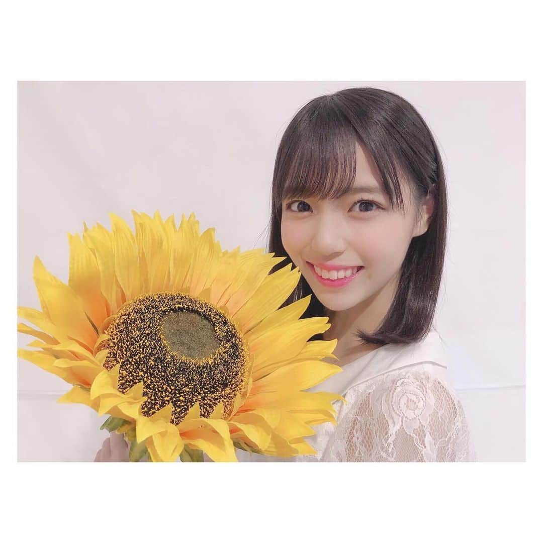 岩田陽菜さんのインスタグラム写真 - (岩田陽菜Instagram)「7ならべのCMが今日から放送です！👏🏻✨﻿ ﻿ Instagramのストーリーでもたくさん宣伝して、皆さんにやってもらえるようにお願いをしていたのでそれを見てやってくださった方も多いと思います！☺️﻿ ﻿ 本当にありがとうございます🙇‍♀️💕﻿ ﻿ 皆さんと本気になってやったので、こうして2位で終わることができて嬉しいです😭💖﻿ ﻿ ひな推しじゃなくても、「ひなちゃんが頑張ってるから応援しよう」って思ってカードをひな推しにしてくださった方も居て、、😢💕﻿ ﻿ 皆さんには感謝の気持ちでいっぱいです！！！﻿ ﻿ CM是非見て拡散してほしいです〜🥴✨ ﻿ ﻿ #STU48 #STU48の7ならべ #ゲーム #CM #イベント #TV  #本当に #ありがとう﻿  #白ワンピ #ワンピース #白 #ひまわり #夏」8月7日 20時15分 - hina_naso_stu48