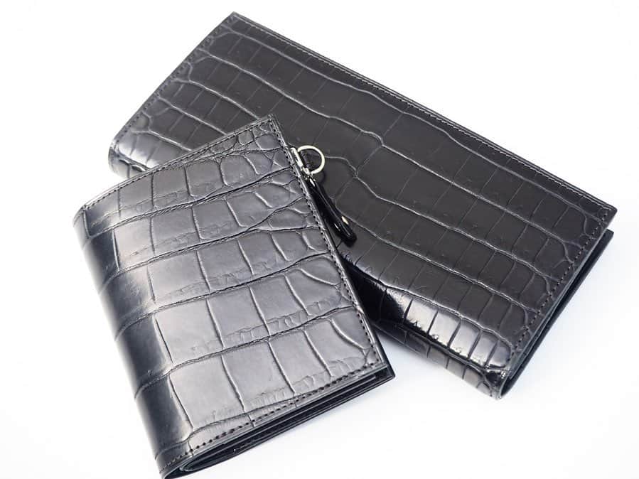 Porter × B印 Yoshida / 鼎 Wallet B印吉田 鼎 クロコダイルレザー 