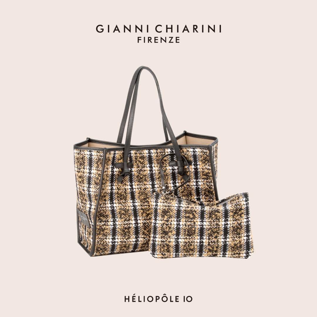 エリオポールのインスタグラム：「HÉLIOPÔLE 10 POP-UP STORE ・ GIANNI CHIARINI 8.8.thu - 8.28.wed HÉLIOPÔLE 10  ルミネ新宿1/3F ・ ・ ・ ・ #HELIOPOLE #heliopole #HELIOPOLE10 #エリオポール #selectshop #fashion #style #GIANNICHIARINI #ジャンニキアリーニ #leatherbag #バッグ」