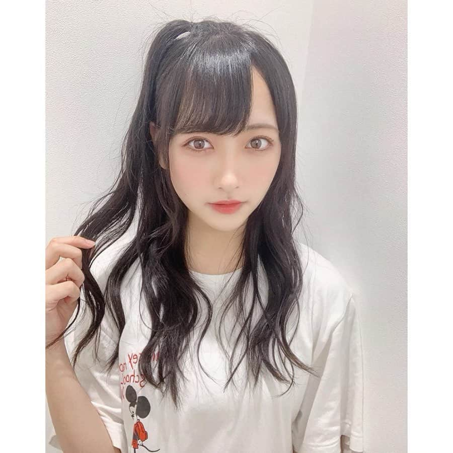 石田千穂さんのインスタグラム写真 - (石田千穂Instagram)「． 🍎すき？ #ヘアアレンジ #りんご #りんごヘアー #STU48 #石田千穂」8月7日 21時36分 - chiho_ishida