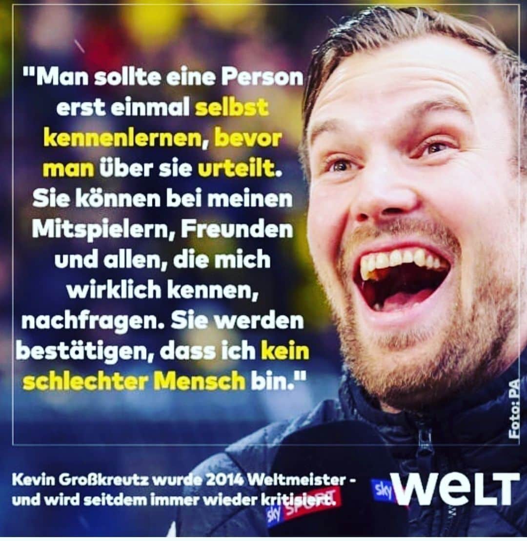 ケヴィン・グロスクロイツのインスタグラム：「✅ @welt.sport」