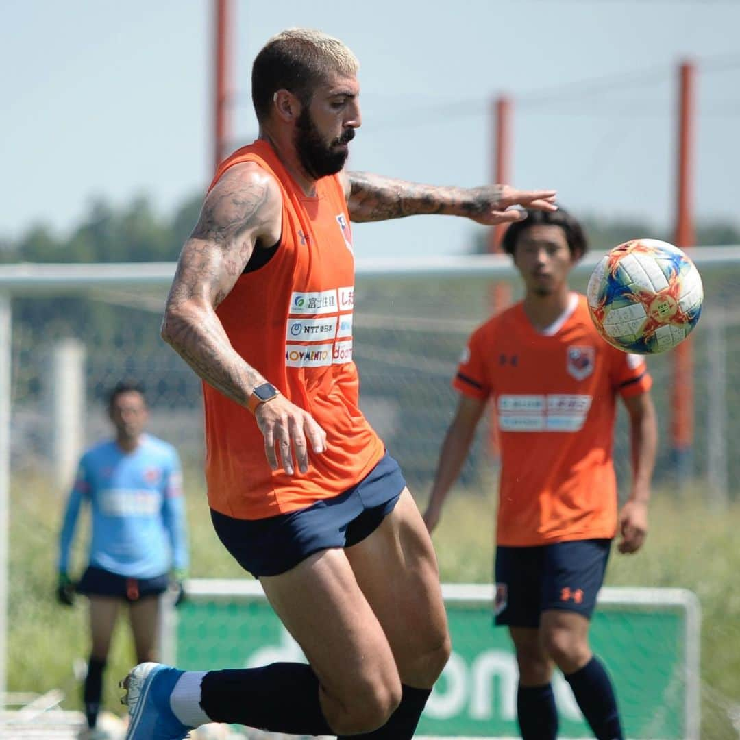 大宮アルディージャさんのインスタグラム写真 - (大宮アルディージャInstagram)「今日の練習風景⚽️⚽🔥🐿 . . #ardija #大宮アルディージャ #training #5俊輝 #22フアンマ #41小野 #19奥井 #28富山 #猛暑日 #午前中でも34℃ #😰 #みなさんも体調にはお気をつけください」8月7日 21時43分 - omiya.ardija