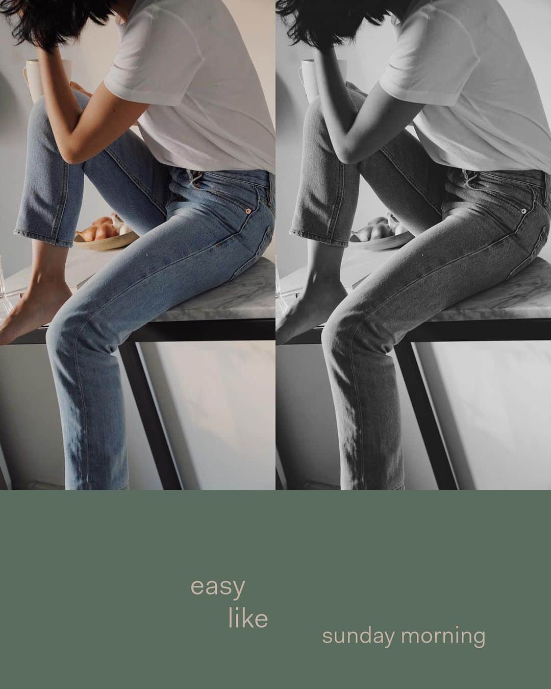 アリス・ガオさんのインスタグラム写真 - (アリス・ガオInstagram)「[ad] pare it back — new @clubmonaco denim making uniform dressing a breeze #CMDenim」8月7日 21時53分 - alice_gao
