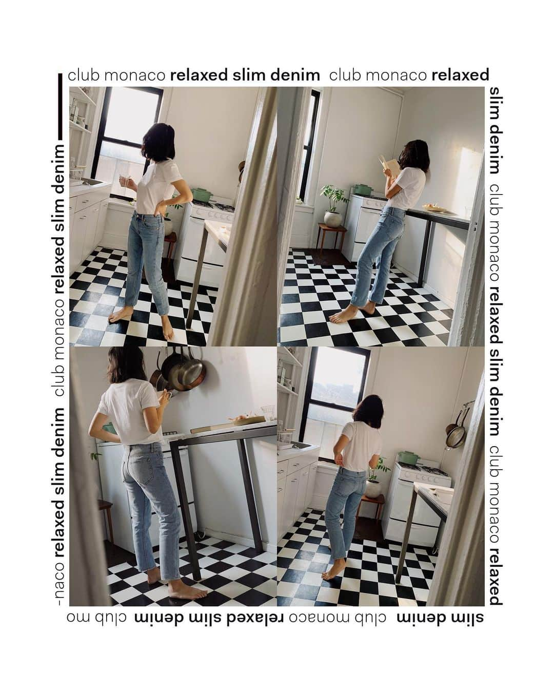 アリス・ガオさんのインスタグラム写真 - (アリス・ガオInstagram)「[ad] pare it back — new @clubmonaco denim making uniform dressing a breeze #CMDenim」8月7日 21時53分 - alice_gao