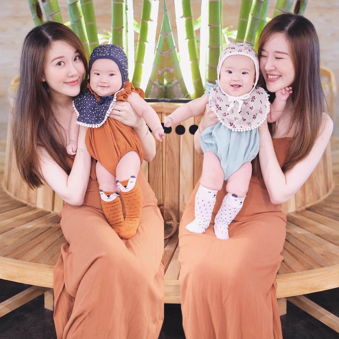 ジェシカ・ヤマダさんのインスタグラム写真 - (ジェシカ・ヤマダInstagram)「Bersama si kembar yang serupa tapi tak sama @jessbebes 🐣🐣 Hayo yang pake topi biru siapaaa, Arwen atau Arya? #guessbebes kali ini berhadiah oleh2 dari Bali untuk 3 orang yang beruntung yaaa 😆😘 . #happiness #grateful #jesswears #jessbebes  #twinmom #twinbabies」8月7日 22時20分 - jessyamada