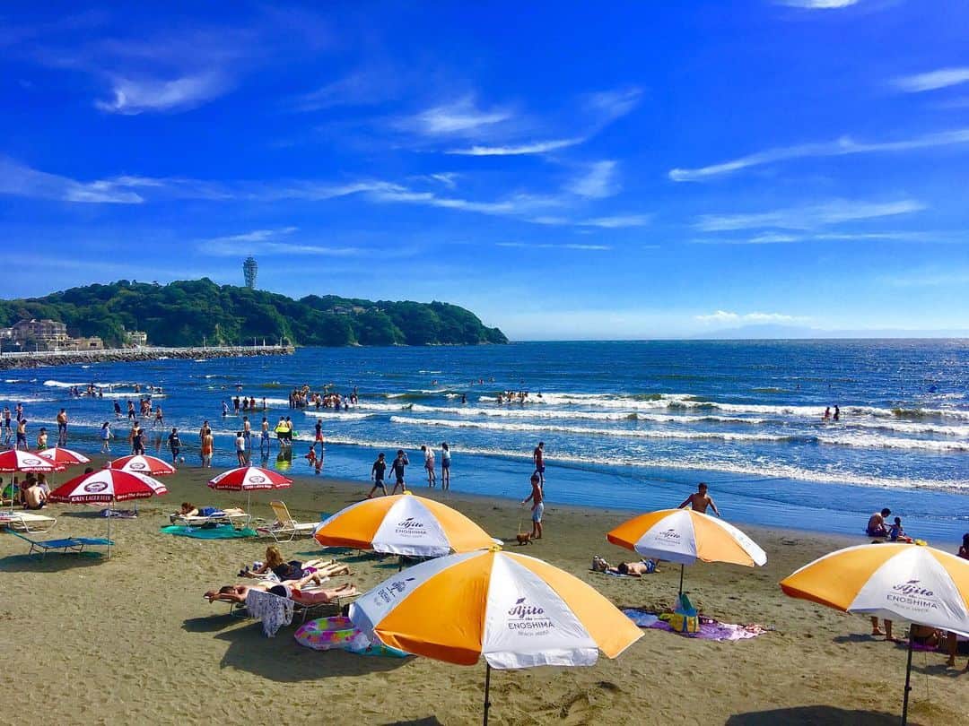 GO!皆川さんのインスタグラム写真 - (GO!皆川Instagram)「‪江ノ島飯。‬ ‪ピザに雲丹は初。‬ ‪#江ノ島 ‬」8月7日 22時32分 - go_minagawa