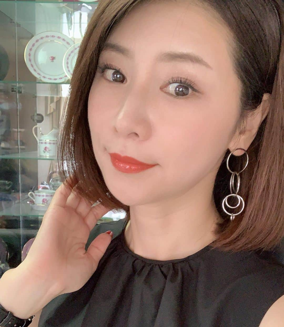 水谷雅子さんのインスタグラム写真 - (水谷雅子Instagram)「今日のメイク💄 #アイシャドウ#イヴサンローラン  #クチュールクルールパレット14  #m.a.c#スモールアイシャドウピンクヴィーナス #チーク#エクストラディメンションブラッシュ  #アイライナー#ジルスチュアート  #口紅#グロス #ディオール#アデタクトグロス643 #ルージュディオールウルトラルージュ 436」8月7日 22時32分 - mizutanimasako