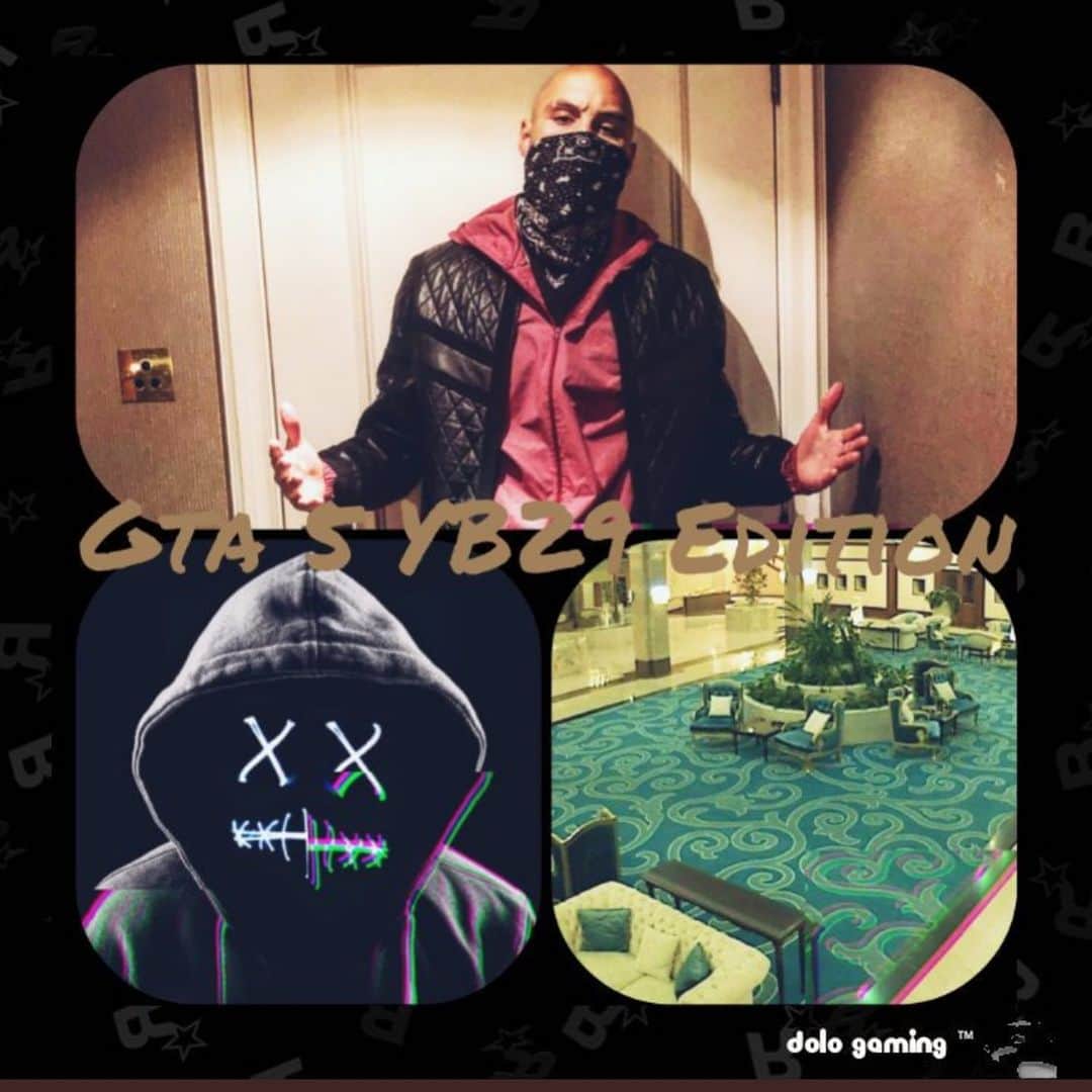 ヨアン・ベナルアンのインスタグラム：「Gta edition yb29 #yb29pablopicasso #gta5 #hitmanbenalouane #london #bergamo #nottingham #nottinghamforest #verona #america #france #tunisie #gangsta #style #leicester #balenciagalook 🦅」