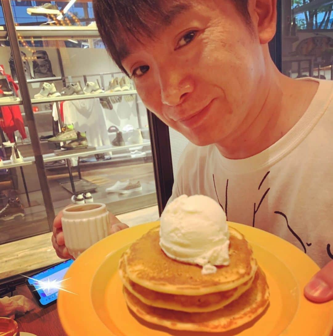 濱口優さんのインスタグラム写真 - (濱口優Instagram)「#パンケーキ」8月7日 22時52分 - hamaguchi_masaru