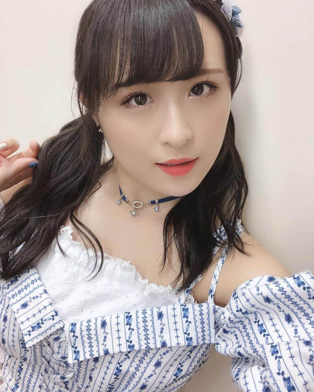 川本紗矢さんのインスタグラム写真 - (川本紗矢Instagram)「Twin tail👧💙 . #ヘアアレンジ #ツインテール #ツインテールアレンジ」8月7日 23時31分 - sayaya_38