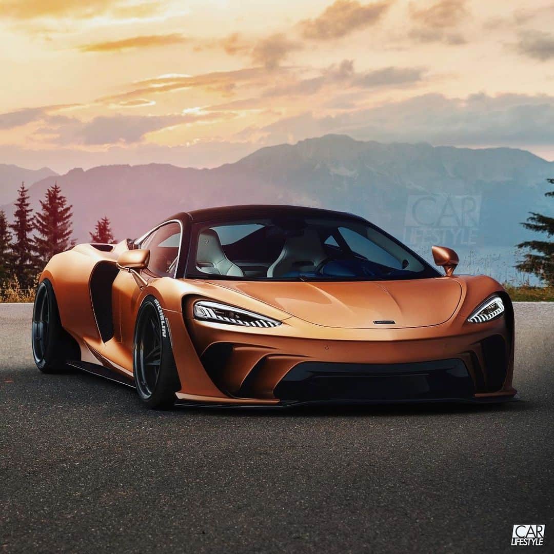 CARLiFESTYLEさんのインスタグラム写真 - (CARLiFESTYLEInstagram)「McLaren GT extra beefy. 👍🏼or👎🏼? Designed by @carlifestyle #carlifestyle #McLarenGT #BEEFY」8月8日 0時58分 - carlifestyle