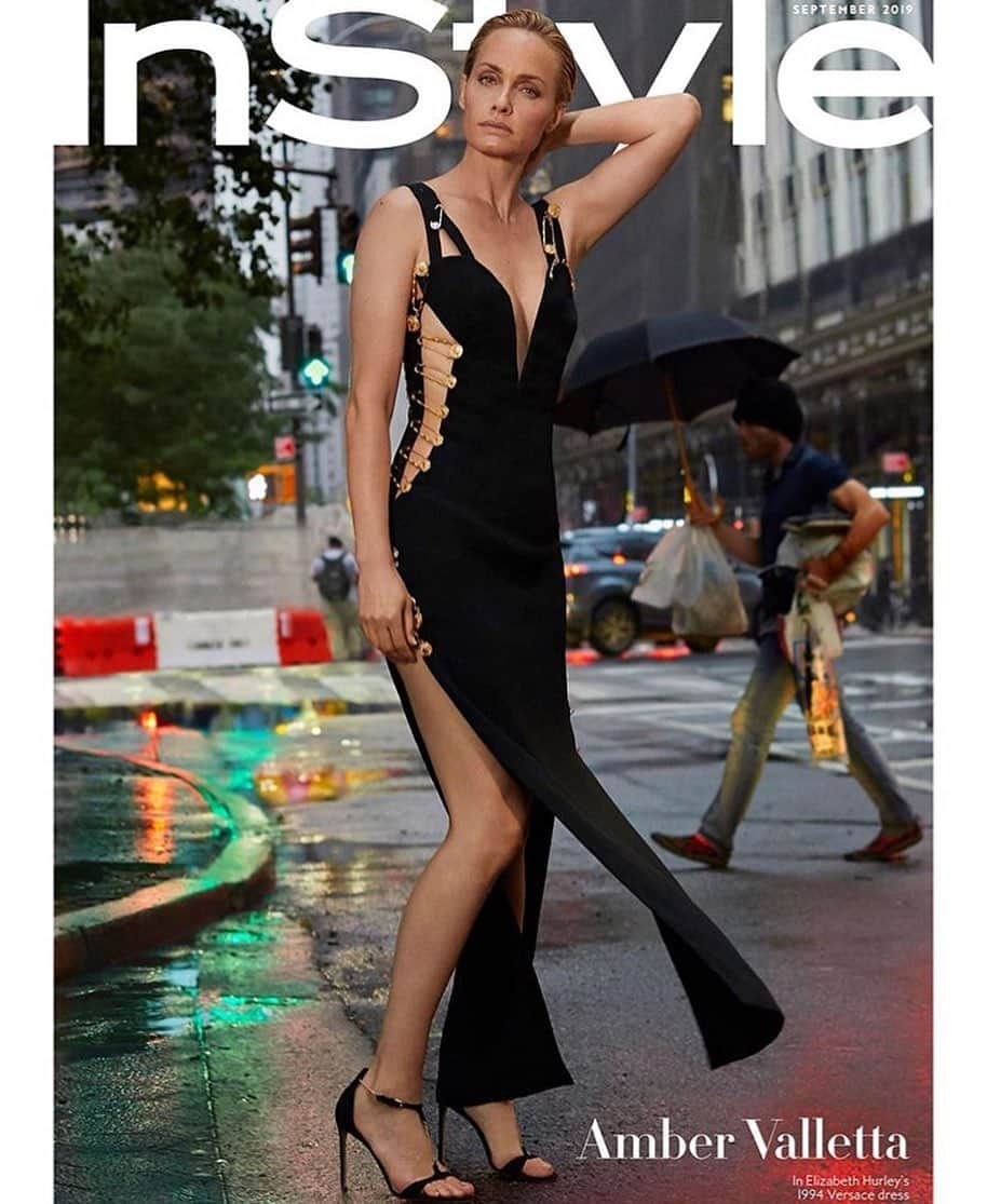 IMG Modelsさんのインスタグラム写真 - (IMG ModelsInstagram)「Nineteen Naughty Four Redux. 🔥 #AmberValletta (@ambervalletta) covers @instylemagazine’s #SeptemberIssue. #📷 @sebastianfaena x @imglens #👗 @juliavonboehm #👸🏼 #IMGstars」8月8日 1時27分 - imgmodels