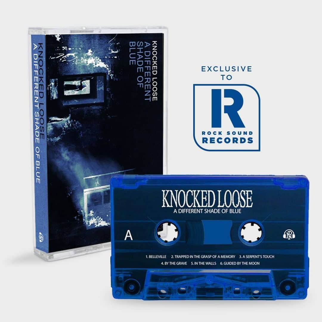 Rock Soundさんのインスタグラム写真 - (Rock SoundInstagram)「ROCK SOUND RECORDS WORLD EXCLUSIVE: Knocked Loose’s upcoming album ‘A Different Shade Of Blue’ on an exclusive cassette that just happens to be, er, blue.. There’s only 500 of these in existence. Get yours now, worldwide from RECORDS.ROCKSOUND.TV」8月8日 2時00分 - rocksound