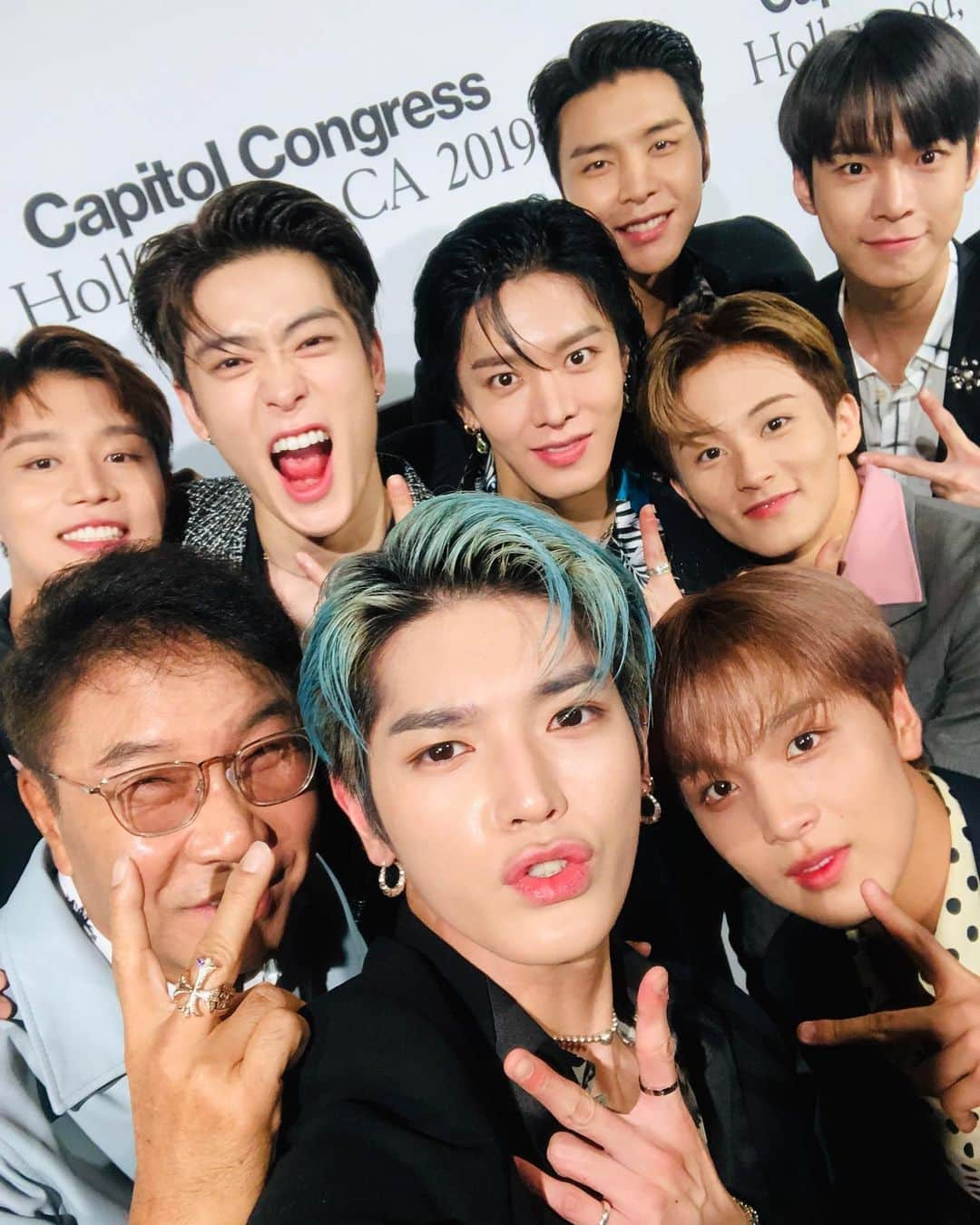 NCT 127さんのインスタグラム写真 - (NCT 127Instagram)「at Capitol Congress!!!✌️ #NCT127 #NCT #CMG #capitolcongress @capitolrecords」8月8日 13時09分 - nct127