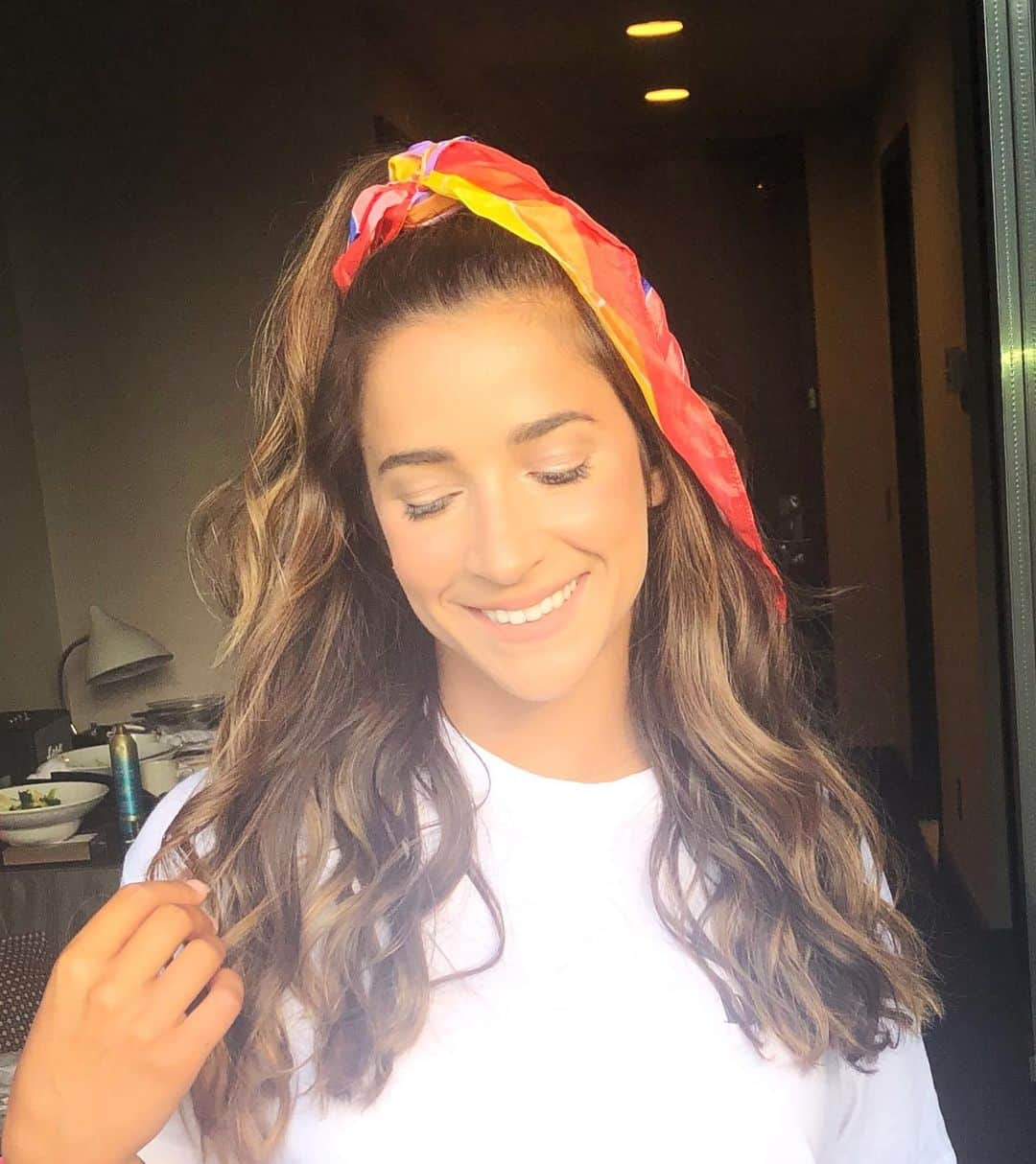 アリー・レイズマンさんのインスタグラム写真 - (アリー・レイズマンInstagram)「🥰」8月8日 6時06分 - alyraisman