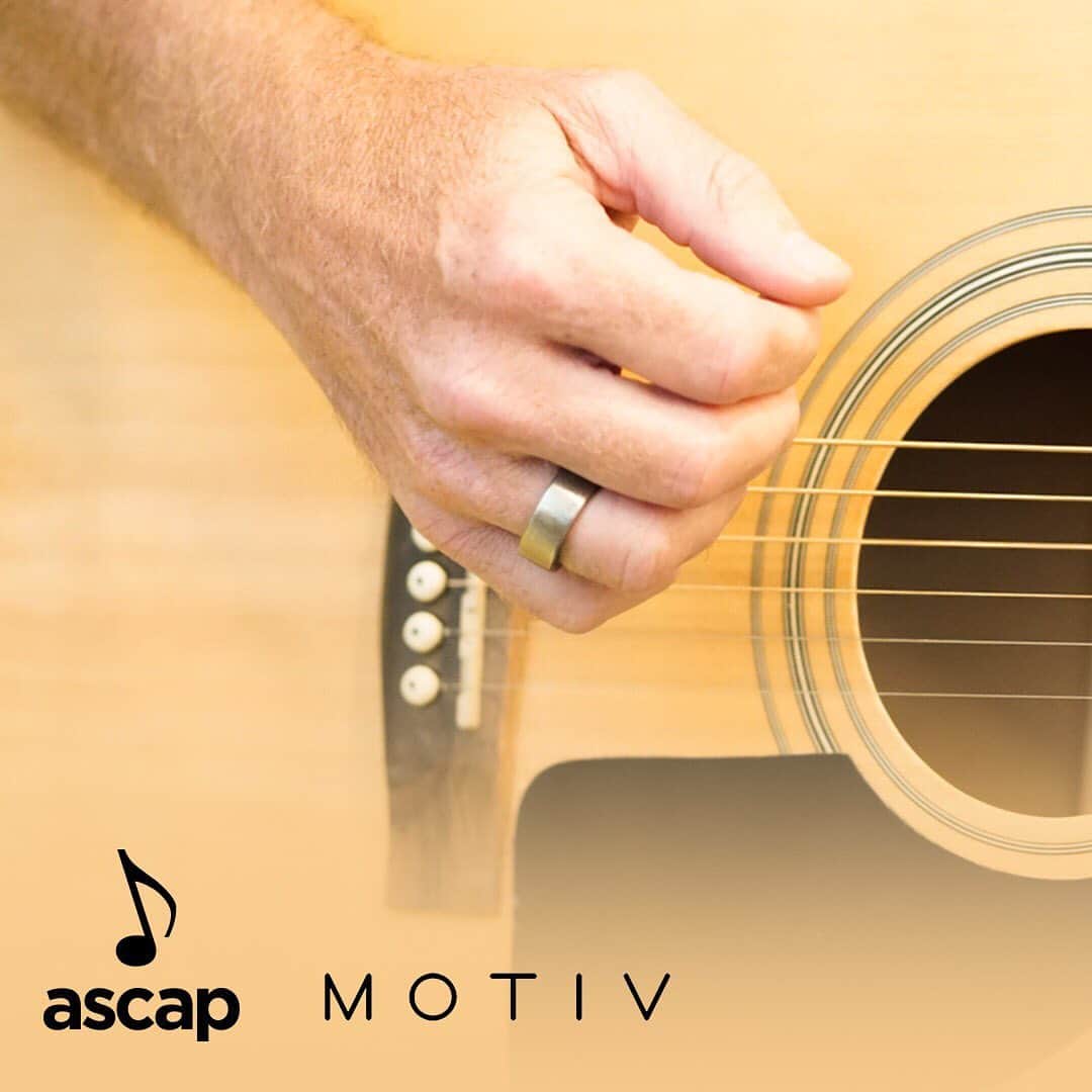 ASCAPさんのインスタグラム写真 - (ASCAPInstagram)「Your health at your fingertips. @motiv ring is our newest wellness benefit that gives you a 360º view of your health throughout your day, find out your sleep cycle, track your fitness & more! #ASCAP members get $50 off.. link in bio for details!」8月8日 6時52分 - ascap