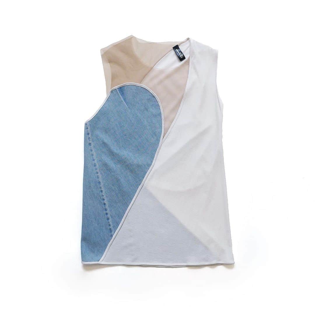 のインスタグラム：「Limited Edition of one of a Kind rePURPOSE denim Myocardium Tank now available on our online shop !」
