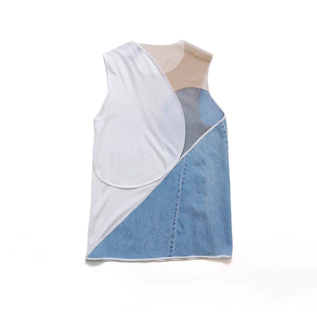 のインスタグラム：「Limited Edition of one of a Kind rePURPOSE denim Myocardium Tank now available on our online shop !」