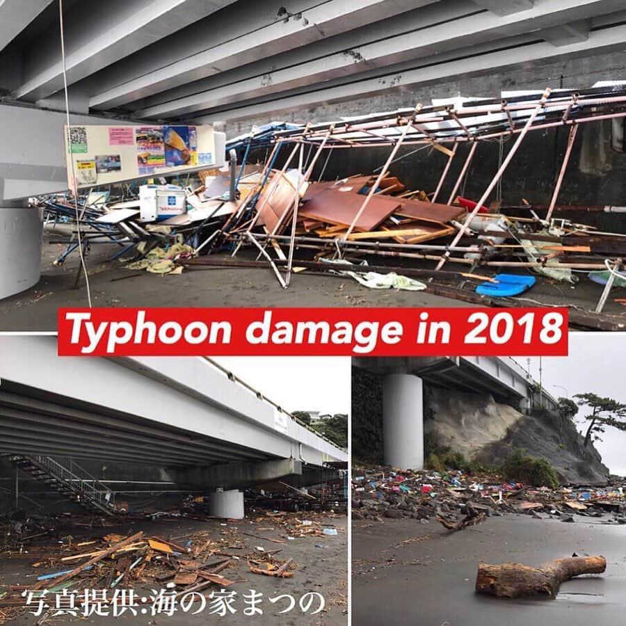 佐藤ルミナさんのインスタグラム写真 - (佐藤ルミナInstagram)「昨年の反省を活かし早目の台風対策🌪Exercise and typhoon measures. @uminoie_matsuno  #yo1ダイエットチャレンジ  #海の家まつの  #海の家まつの再生プロジェクト  #タンタンパッタイ  #singhabeer  #singhabesttime」8月8日 7時47分 - ruminasato