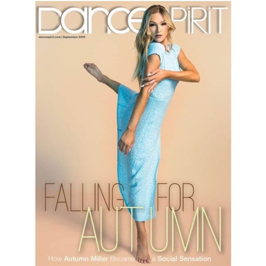 オータム・ミラーさんのインスタグラム写真 - (オータム・ミラーInstagram)「“Falling for autumn” 🦋🦋New cover of @dancespiritmagazine」8月8日 9時14分 - autumnmiller