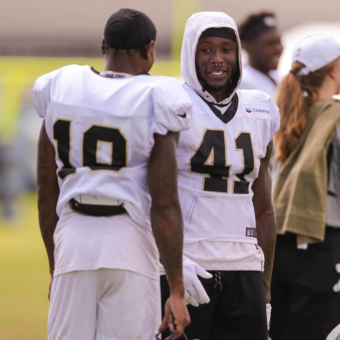 ニューオーリンズ・セインツさんのインスタグラム写真 - (ニューオーリンズ・セインツInstagram)「Photos from today's #SaintsCamp practice at our bio link! ⚜️」8月8日 9時45分 - saints