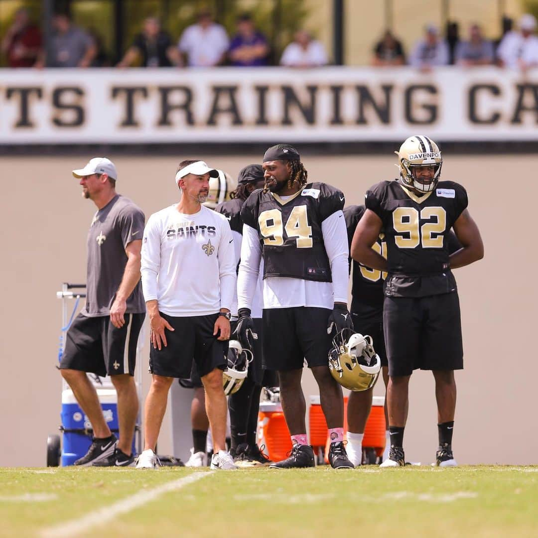 ニューオーリンズ・セインツさんのインスタグラム写真 - (ニューオーリンズ・セインツInstagram)「Photos from today's #SaintsCamp practice at our bio link! ⚜️」8月8日 9時45分 - saints