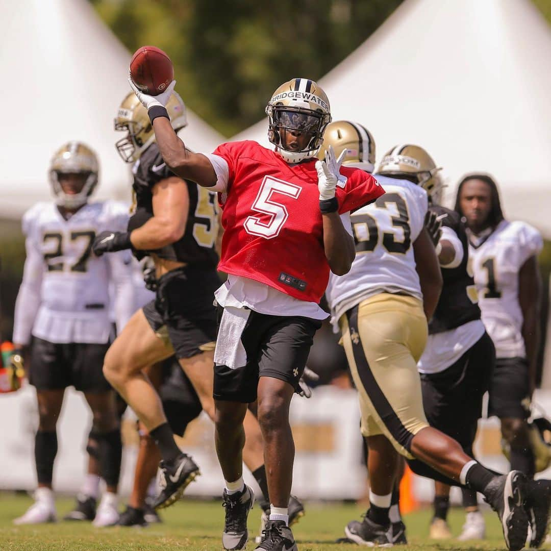 ニューオーリンズ・セインツさんのインスタグラム写真 - (ニューオーリンズ・セインツInstagram)「Photos from today's #SaintsCamp practice at our bio link! ⚜️」8月8日 9時45分 - saints