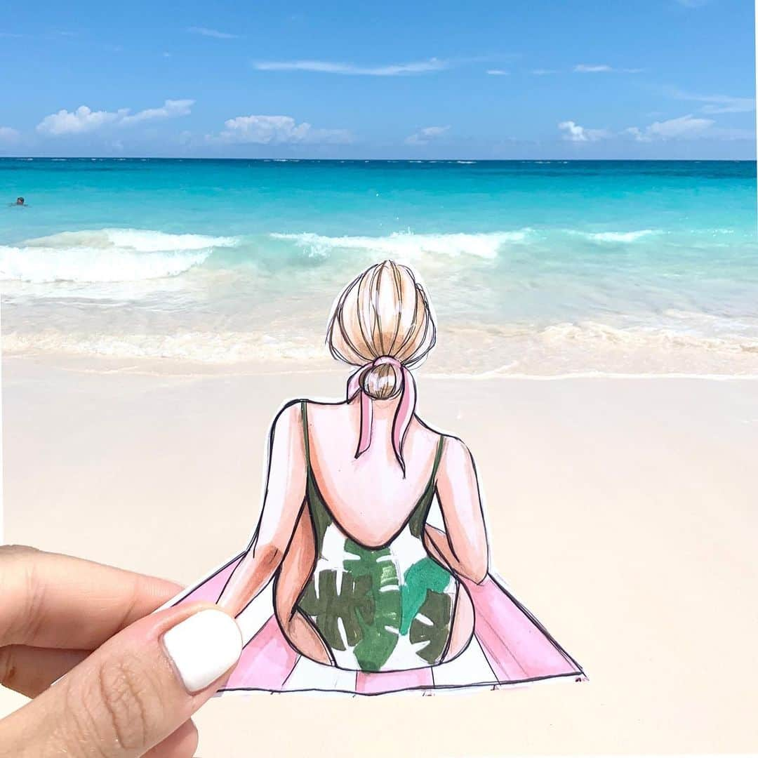 Holly Nicholsさんのインスタグラム写真 - (Holly NicholsInstagram)「Another beautiful week on my favorite island! And back in a few months! 🌴 🇧🇲 thank you for a week of inspiration and color, @princessbermuda! All of the work I created while in Bermuda is up! ❤️🇧🇲 . . . . . #fashionillustration #fashionsketch #fashionillustrator #bostonblogger #bostonillustrator #fashiondrawing #copicart #copicmarkers #copic #illustrator #procreate #procreateart #ipadart #hnicholsillustration #bermuda #gotobermuda #hamiltonprincess #travelblogger #bda #bermudaful #warwicklongbay #coopersisland #elbowbeach #poseonpink」8月8日 9時58分 - hnicholsillustration