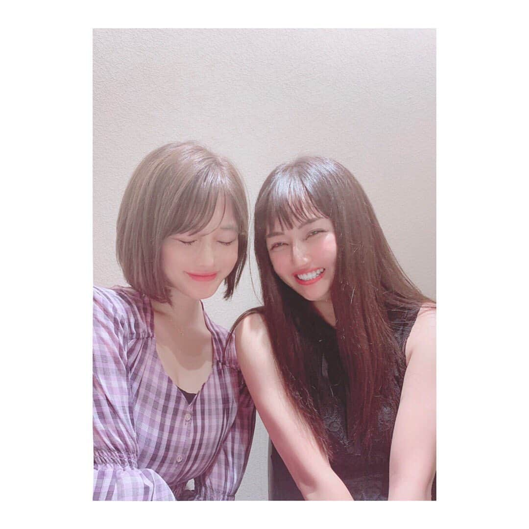 橘花凛さんのインスタグラム写真 - (橘花凛Instagram)「この前粟島のお仕事で一緒になったまなみん @manami_official_ と和食を食べに行ってきたよん！ 美意識高くて優しくて面白い子なの🥺仲良くなれて嬉しいな♡ また会おうね(//∇//) #日本料理銀座一」8月8日 10時43分 - rintakahashi0809