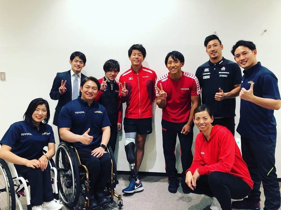 矢野良子さんのインスタグラム写真 - (矢野良子Instagram)「TOYOTA TOP ATHLETES  かなり時差投稿 でもこのタイミングなのかな？と思います  TOYOTAのアスリートとして 改めて考える  まずは会社の理解なくして 私達の活動はありません  団体から個人になって 日々活動だったりが全て自分  どう考え？何をするか？  このメンバーが 2020年東京オリンピック.パラリンピック で活躍する姿が 1人でも多く見られたらと  そして自分自身も  全ては2020年の為に  #toyota#athlete#olympic#paralympics#goto2020#3x3#rugby#snowboarding#trackandfield#butterfly#figureskate#snowboardalpen#alpenski #小塚崇彦#川本武史#小澤大#矢野良子#宇野昌磨#神野愼之助#佐藤圭太#森井大輝#村岡桃佳」8月8日 11時42分 - ryo_yano12