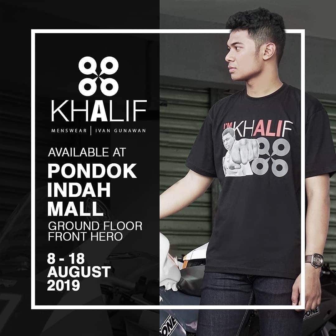 Ivan Gunawanさんのインスタグラム写真 - (Ivan GunawanInstagram)「Posted @withrepost • @khalif_menswear Looking manly outfit for daily activity? . Find product manly @khalif_menswear at Pondok Indah Mall Ground Floor Front Hero 8 - 18 August 2019  Grab it now our collections for your daily outfit and also get a chance special deals 👍 . There are sporty looks, specials occasion, casual looks, and many more collections. See you there ! Happy Shopping ! . . #khalifmenswear #kawankhalif #iamkhalif #popupstorekhalif #pondokindahmall #bazaar」8月8日 12時00分 - ivan_gunawan