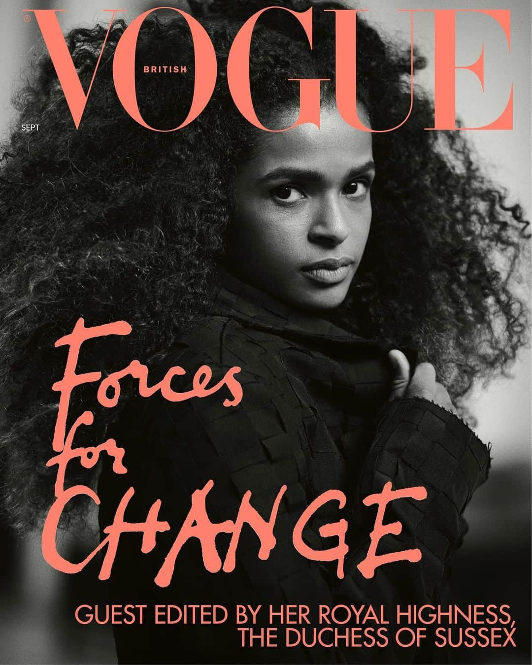 British Vogueさんのインスタグラム写真 - (British VogueInstagram)「@SomaliBoxer Ramla Ali is one of 15 inspirational women to cover the September 2019 issue of #BritishVogue. Discover the full #ForcesForChange story in the new issue, on newsstands now, and click the link in bio to read more on the most decorated female Muslim boxer in history, inspiring a generation of young British girls.  #RamlaAli wears a coat by @BottegaVeneta. Photographed by @TheRealPeterLindbergh, fashion editor @Edward_Enninful, with hair by @SergeNormant, make-up by @TheValGarland and nails by @LorraineVGriffin.  Video: Directed and edited by @Kloss_Films.」8月8日 22時01分 - britishvogue