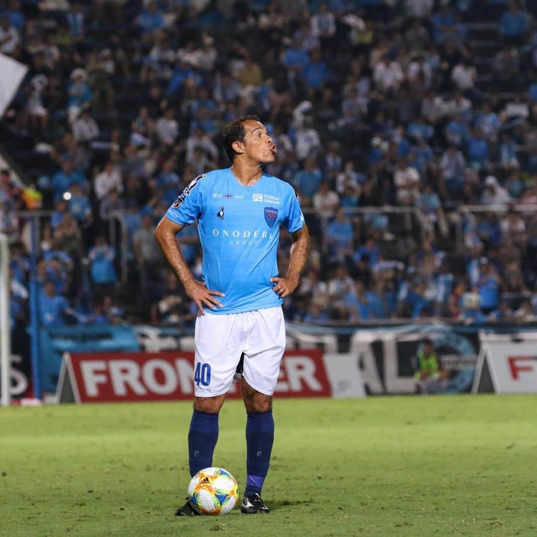 横浜FCさんのインスタグラム写真 - (横浜FCInstagram)「- 2019.8.10 SAT vs MITO HOLLY HOCK 18:00 KICK OFF #内田智也 - #LEANDRODOMINGUES #レアンドロドミンゲス #今週のレアンドロせんぱい #yokohamafc #横浜FC #HAMABLUE #HAMAPRIDE #三ツ沢を青にそめよう #jleague」8月8日 22時16分 - yokohamafc_official