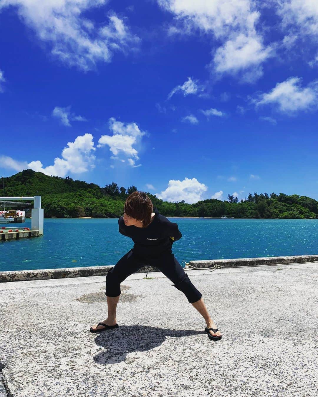 のインスタグラム：「ヨーラン背負ってーー😬😬😬」