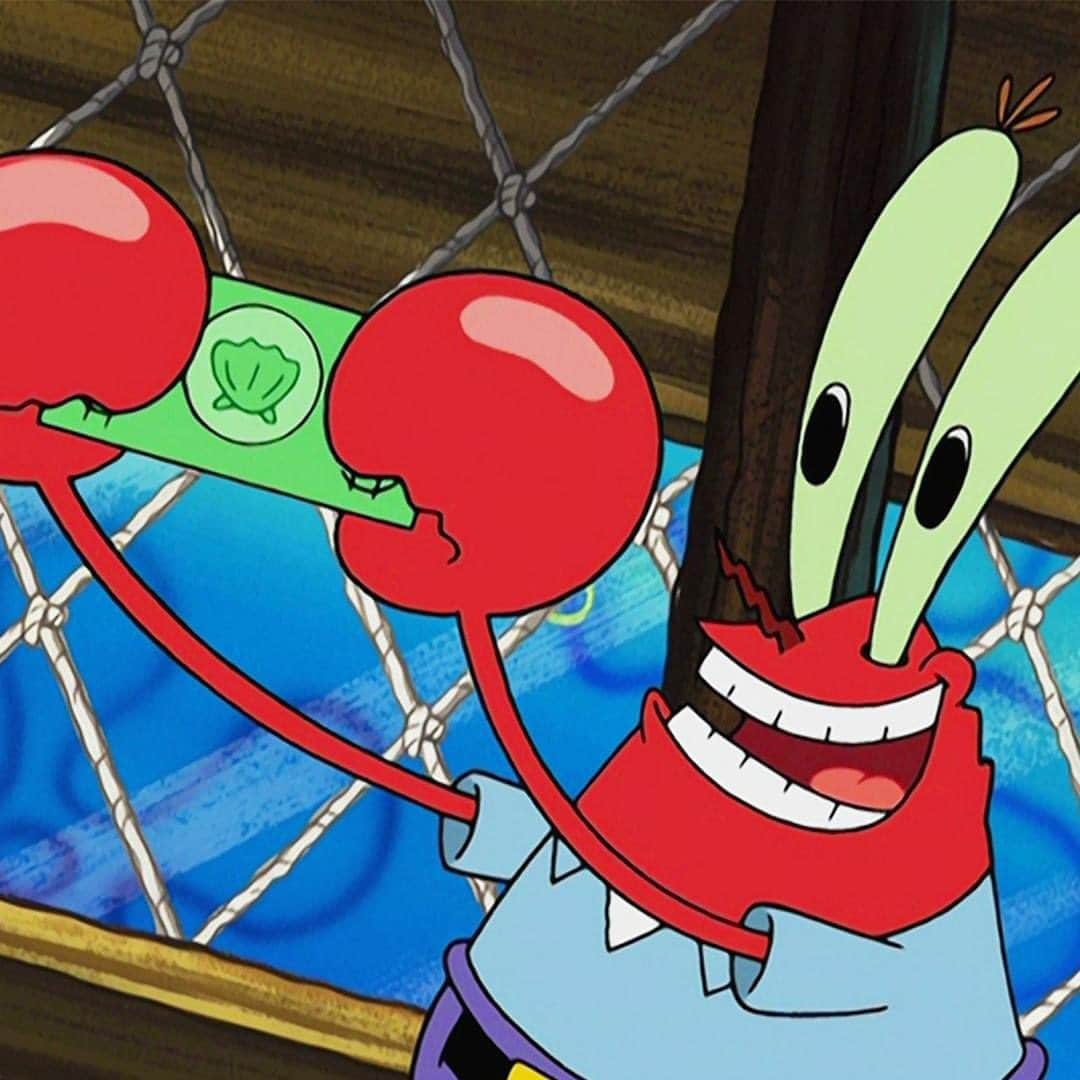 スポンジボブさんのインスタグラム写真 - (スポンジボブInstagram)「swipe to go from Mr. Krabs' 1st dollar to his millionth dollar」8月8日 22時45分 - spongebob