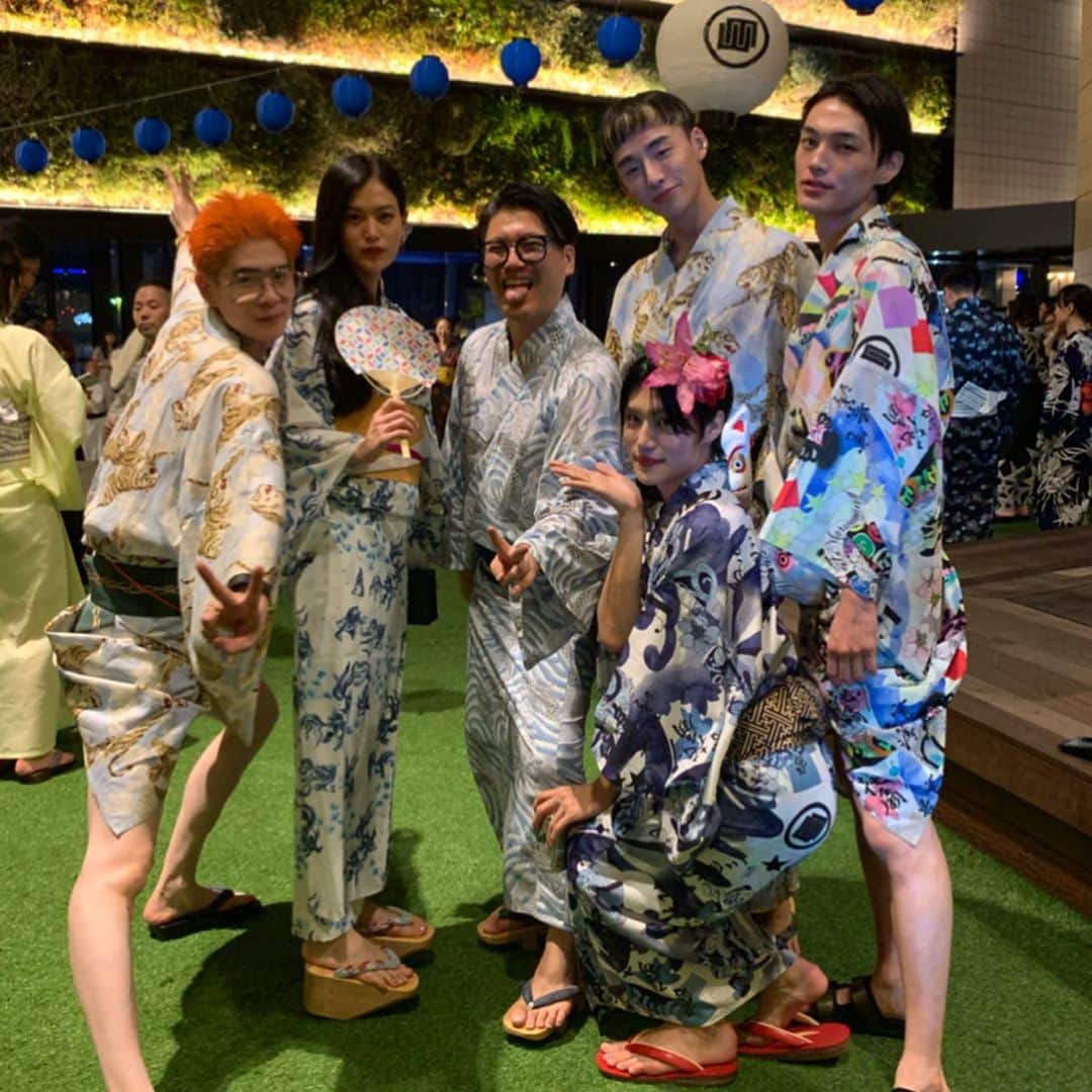 タイキさんのインスタグラム写真 - (タイキInstagram)「@keitamaruyama さんの おしゃれ盆踊り楽しかったー 🏮✨ 二人で🐯の浴衣で 😁  敬太さん、楽しい時間をありがとうこざいました😊‼️ 🐅🐅🐅 💕  #keitamaruyama @keitamaruyama_official」8月8日 15時30分 - taiki_jp