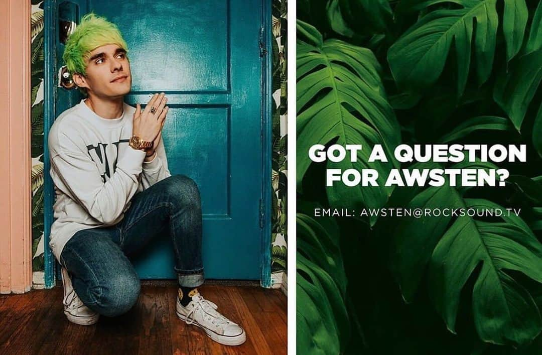 Rock Soundさんのインスタグラム写真 - (Rock SoundInstagram)「DO YOU HAVE A QUESTION THAT ONLY WATERPARKS FRONTMAN AWSTEN KNIGHT COULD ANSWER? THAT'S REALLY ODDLY SPECIFIC. BUT WE CAN HELP.  AWSTEN HAS A COLUMN IN EVERY ISSUE OF ROCK SOUND. SUBMIT YOUR QUESTION AND IT'LL MAYBE GET ANSWERED IN THE MAG.  EMAIL NOW: AWSTEN@ROCKSOUND.TV」8月8日 16時18分 - rocksound