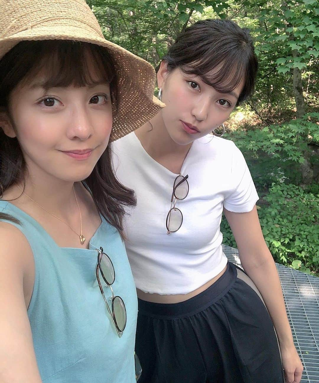 原あや香さんのインスタグラム写真 - (原あや香Instagram)「日帰り軽井沢♪  自然に囲まれて気持ちよかった〜🌿 #軽井沢 #軽井沢カフェ #ハルニレテラス #ニコカフェ #cafe #drive #refresh #relax #happy #friend #summer」8月8日 16時49分 - haraaya_