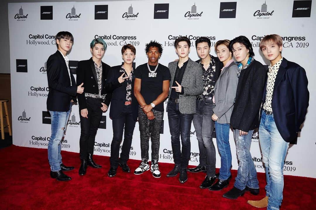 NCT 127さんのインスタグラム写真 - (NCT 127Instagram)「We met some awesome people at Capitol Congress!! So much talent in one place 🤯 hahaha @lilbaby_1 @loren @donwas @capitolrecords  #NCT127 #NCT #CMG #CapitolCongress」8月8日 16時49分 - nct127