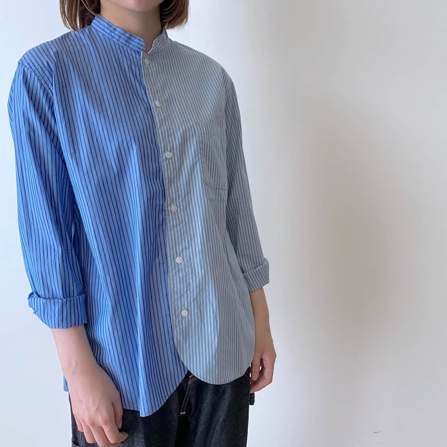 ネ・ネットさんのインスタグラム写真 - (ネ・ネットInstagram)「【 pickable stripe shirts ￥15,000+tax】  好きな色を左右組み合わせて自由に楽しめる“ピッカボー”シリーズのストライプシャツに新色が登場しました。  #ネネット #nenet #新作#new#autumn #winter #2019#collection#fashion #tokyo #japan #大人カジュアル #大人ネネット#otona_nenet #pickable #ピッカボー」8月8日 16時57分 - nenet_official