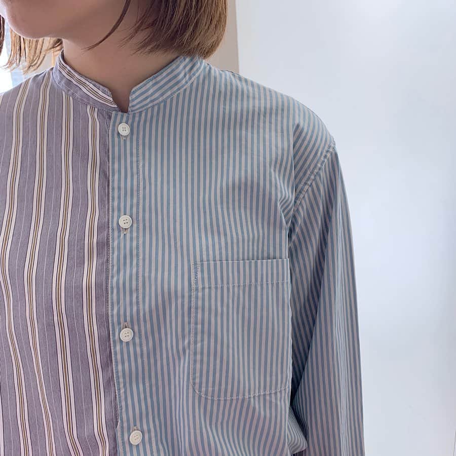 ネ・ネットさんのインスタグラム写真 - (ネ・ネットInstagram)「【 pickable stripe shirts ￥15,000+tax】  好きな色を左右組み合わせて自由に楽しめる“ピッカボー”シリーズのストライプシャツに新色が登場しました。  #ネネット #nenet #新作#new#autumn #winter #2019#collection#fashion #tokyo #japan #大人カジュアル #大人ネネット#otona_nenet #pickable #ピッカボー」8月8日 16時57分 - nenet_official