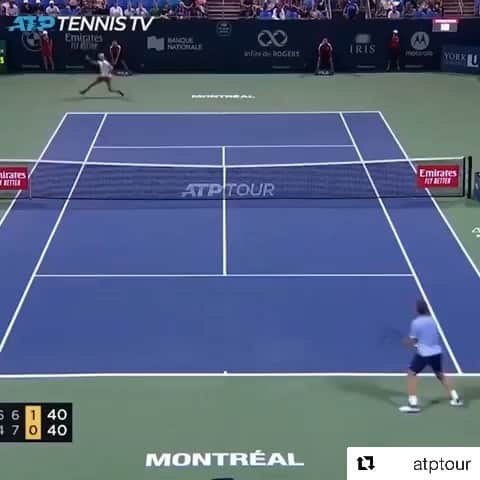 カレン・ハチャノフのインスタグラム：「Always a tough battle against Stan  @stanwawrinka85 💥 Big respect to him🙌🏻 On to the next one 🤞🏻🇨🇦👀 @couperogers 💪 🎥: @tennistv  // Всегда тяжёлые матчи против Стэна @stanwawrinka85 💥 Большое уважение к нему как к игроку🙌🏻 Готовимся к следующему матчу 🤞🏻🇨🇦👀 #atptour #canada #tennis  #montreal」