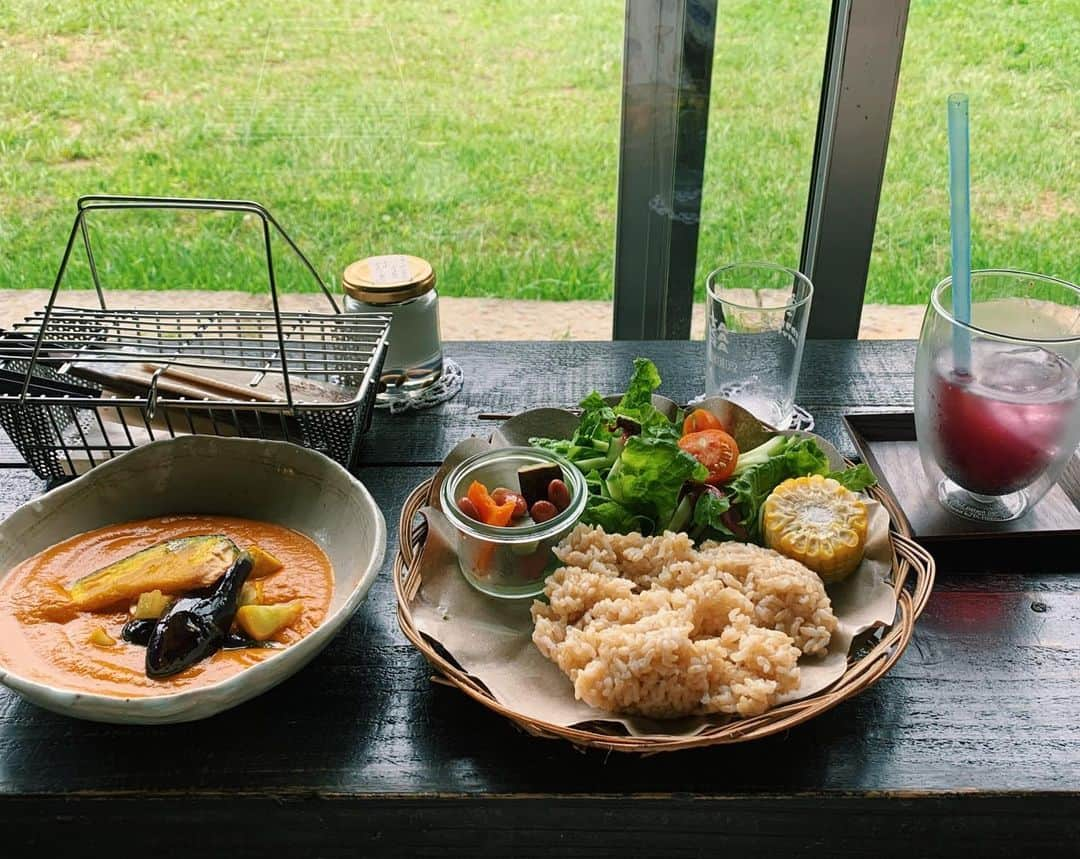 Rediscover Fukushimaさんのインスタグラム写真 - (Rediscover FukushimaInstagram)「Healthy, meat-free lunch at the wonderful Sora Cafe in Tsuchiyu Onsen. I definitely recommend you go when you stay in Tsuchiyu. They have some gluten free options too!」8月8日 17時11分 - rediscoverfukushima