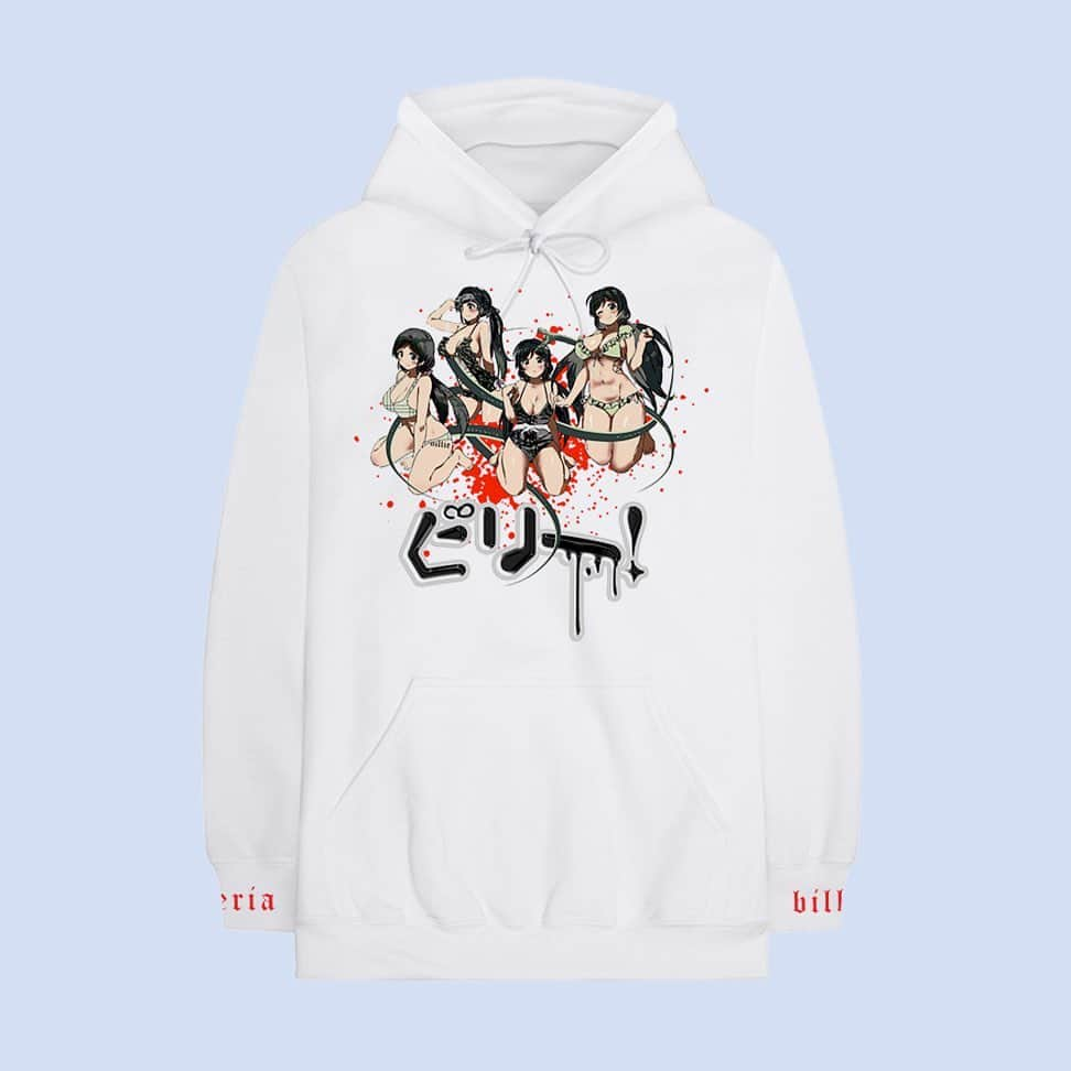 HYPEBEASTさんのインスタグラム写真 - (HYPEBEASTInstagram)「@hypebeaststyle: @billieeilish and @siberiahills have come together for an anime-inspired capsule collection. It’s comprised of two hoodies and a T-shirt emblazoned with a graphic of an anime girl with “Billie” written in Katakana, and “siberia” and “billie” text motifs on the sleeve hems and cuffs. All three items are available now for a limited time at Billie’s official website. ⁠⠀ Photo: @universalmusicgroup」8月8日 18時36分 - hypebeast