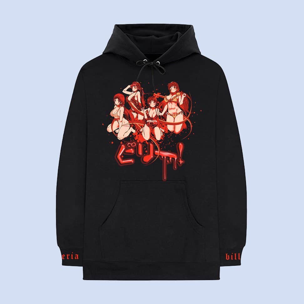 HYPEBEASTさんのインスタグラム写真 - (HYPEBEASTInstagram)「@hypebeaststyle: @billieeilish and @siberiahills have come together for an anime-inspired capsule collection. It’s comprised of two hoodies and a T-shirt emblazoned with a graphic of an anime girl with “Billie” written in Katakana, and “siberia” and “billie” text motifs on the sleeve hems and cuffs. All three items are available now for a limited time at Billie’s official website. ⁠⠀ Photo: @universalmusicgroup」8月8日 18時36分 - hypebeast