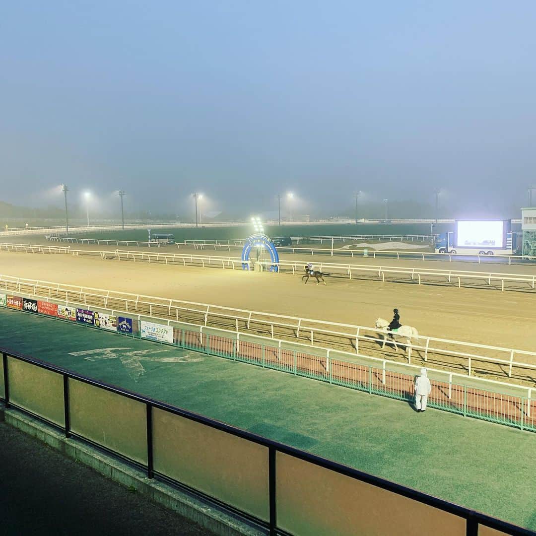 のインスタグラム：「Monbetsu racecourse !! #nightkeiba #nra#」