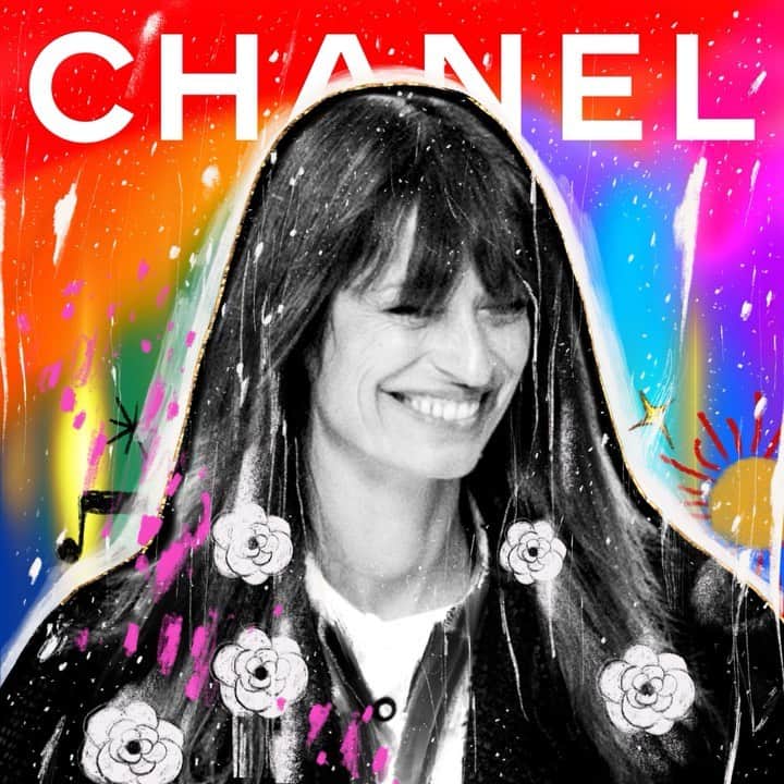 のインスタグラム：「House ambassador Caroline de Maigret’s new tracks are now playing on her playlist for #CHANEL. @CarolinedeMaigret #CarolinedeMaigret #TheSoundofCHANEL #CHANELHolidays」
