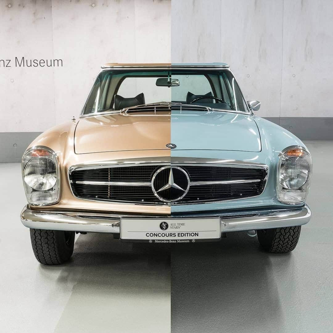 メルセデス・ベンツさんのインスタグラム写真 - (メルセデス・ベンツInstagram)「It's Mercedes-Benz 280 SL time! Which color would you choose? . . @mercedesbenzmuseum #280SL #SL #MBClassic #AllTimeStars #Mercedes #MercedesBenz #mercedesbenzclassic #classiccar #car #carsofinstagram #InstaCar #DreamCar #MBCar #Classic #oldtimer #daimler #photography #goodtimes #backinthedays #performance #thebestornothing」8月8日 19時00分 - mercedesbenz