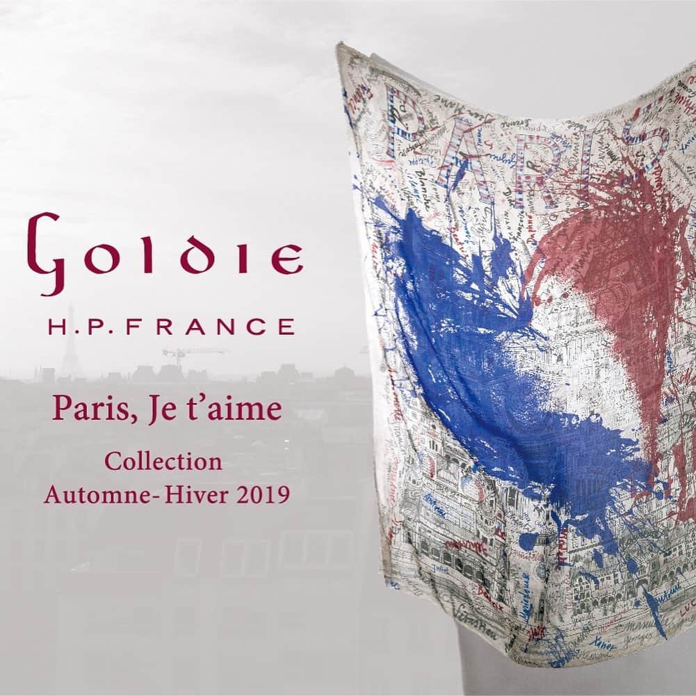HPFRANCE　アッシュペーフランスさんのインスタグラム写真 - (HPFRANCE　アッシュペーフランスInstagram)「【INFORMATION】 goldie H.P.FRANCE Collection Automne-Hiver 2019 -Paris, Je t'aim-  @goldie_h.p.france 各店にて2019年秋冬コレクションの展開がスタートしました。冬に向けてグレーのグラデーションに染まる、Parisの街並み。 街を彩るパリジェンヌのように小粋でシック。多彩なアイテムをご覧ください。  #goldiehpfrance #parisjetaim #autumn #winter #newcollection #bag #shoes #scarf #accessory #jewelry #fashion #hpfrance #アッシュペーフランス #howpeoplelive」8月8日 19時08分 - hpfrance_official