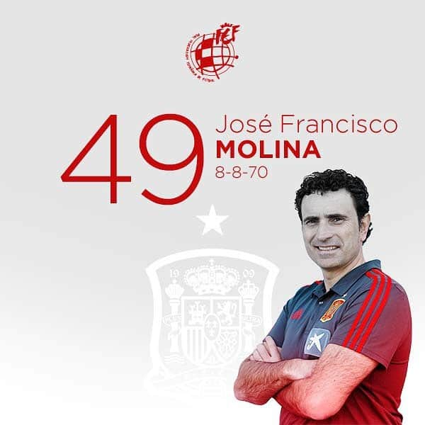 サッカー スペイン代表チームさんのインスタグラム写真 - (サッカー スペイン代表チームInstagram)「🥳¡Feliz cumpleaños a Molina! El cancerbero, internacional en 9 ocasiones, y actual director deportivo de la RFEF cumple 49 años. . ¡¡FELICIDADES!!🎂」8月8日 19時46分 - sefutbol